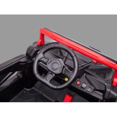 Buggy / Karting, Buggy électrique enfant KINGTOYS - Sportax 80W 4x4 - Rouge, LeMiniRider