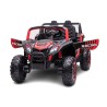 Buggy / Karting, Buggy électrique enfant KINGTOYS - Sportax 80W 4x4 - Rouge, LeMiniRider