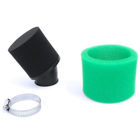 Pièces détachées Dirt bike, Pit bike Filtres à air et filtre essence Double Mousse Vert Ã¸44mm LMR PARTS