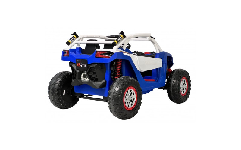 copy of Buggy électrique enfant LMR UTV-MX rouge 2 places 12V, 4 moteurs 45w, télécommande parentale 2.4 GHz