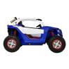 Buggy électrique enfant LMR UTV-MX 2 places 12V, 4 moteurs 45w, télécommande parentale 2.4 GHz - blanc/bleu Voitures électriques