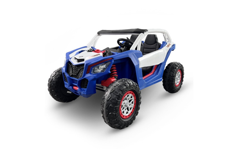 copy of Buggy électrique enfant LMR UTV-MX rouge 2 places 12V, 4 moteurs 45w, télécommande parentale 2.4 GHz