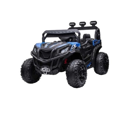 Buggy électrique enfant KINGTOYS – SSV 60W – Bleu Voitures électriques