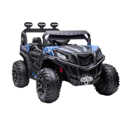 Buggy électrique enfant KINGTOYS – SSV 60W – Bleu Voitures électriques