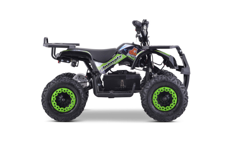 Pocket quad enfant 800w LXF Animalz Grizzo 6" série R - vert Pocket Bike & Pocket Quad