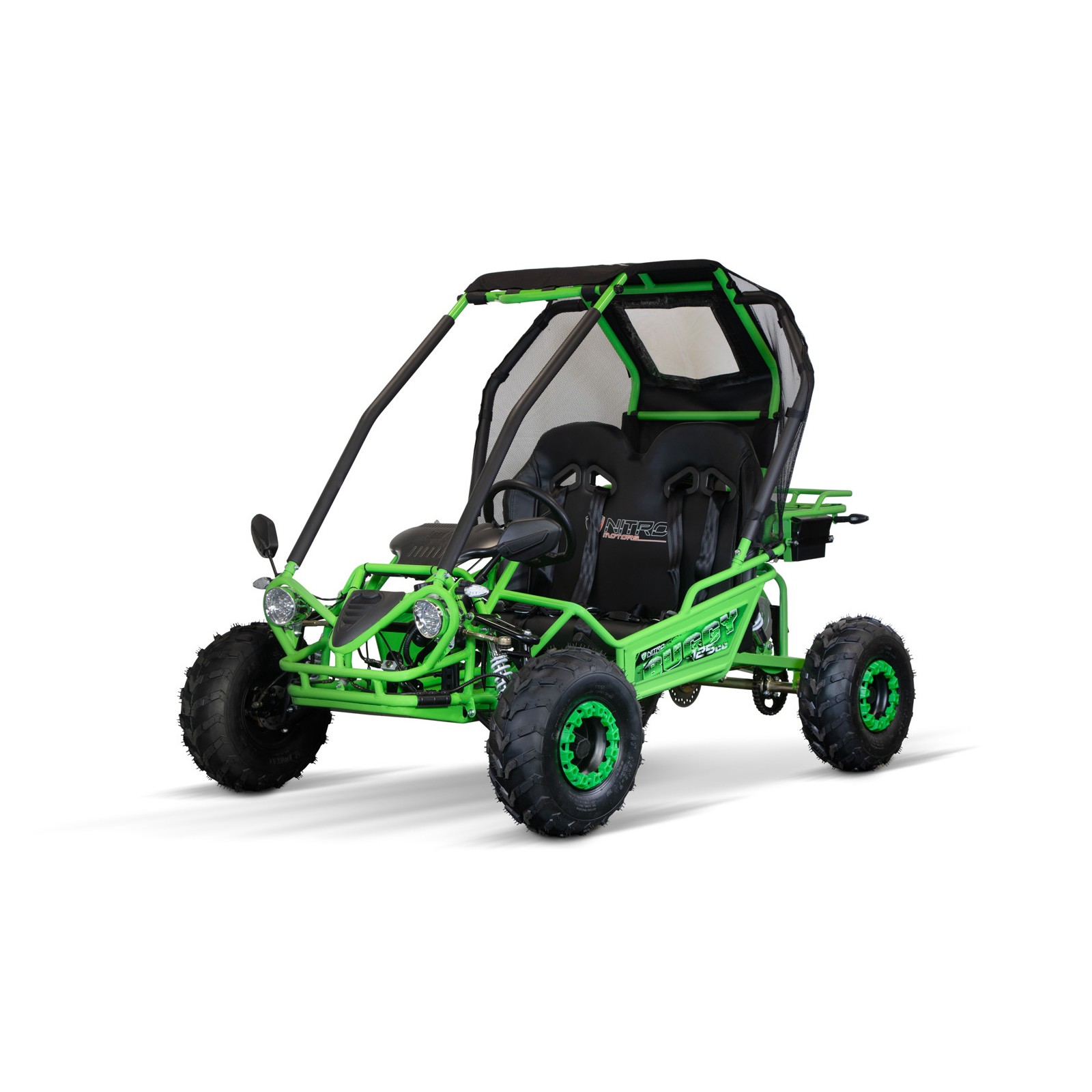 Buggy / Karting, Buggy enfant 2 places 125cc razer - vert, LeMiniRider