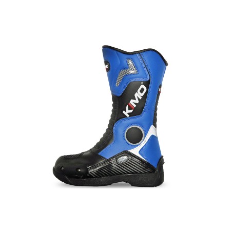 Bottes motocross enfants Kimo - bleu