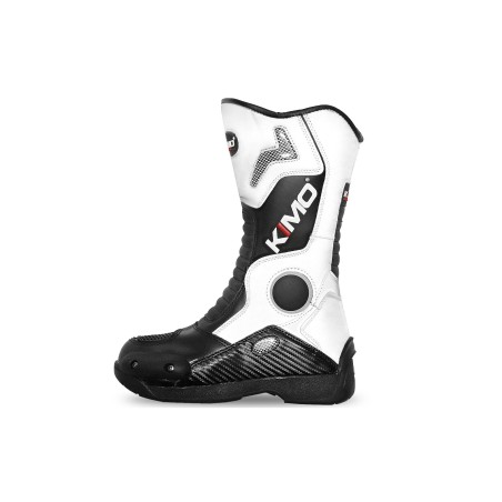 Bottes motocross enfants Kimo - blanc