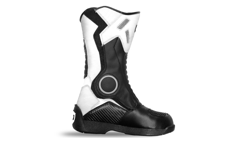 Bottes motocross enfants Kimo - blanc