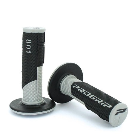 Pièces détachées Dirt bike, Pit bike Poignées progrip noir/gris Progrip