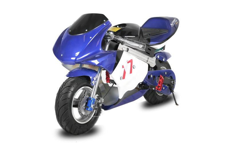 Pocket bike électrique moto GP 1000w - bleu