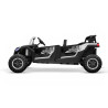 Buggy électrique enfant LMR HUROK XXL 4 places 12V blanc, 4 moteurs 150w, télécommande parentale 2.4 GHz - vert Voitures élec...