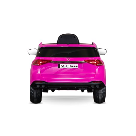 Voiture électrique enfant Mercedes Classe M rose, 2 moteurs 25w,télécommande parentale 2.4 Ghz Voitures électriques