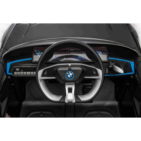 Voiture électrique enfant BMW i4 noire, 2 moteurs 30w, télécommande parentale 2.4 Ghz Voitures électriques