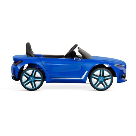 Voiture électrique enfant BMW i4 bleu, 2 moteurs 30w, télécommande parentale 2.4 Ghz Voitures électriques