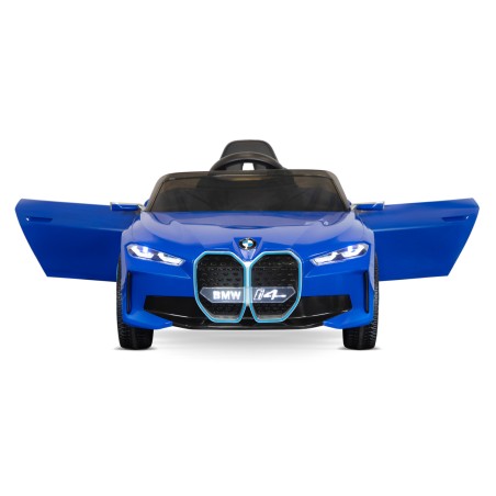 Voiture électrique enfant BMW i4 bleu, 2 moteurs 30w, télécommande parentale 2.4 Ghz Voitures électriques