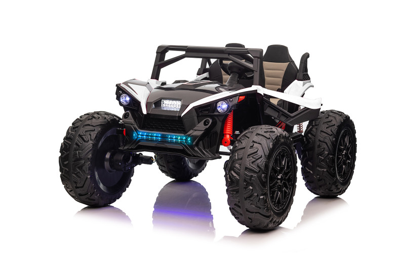 Buggy électrique enfant UTV Monster, 2 places, 2 moteurs 40w, télécommande parentale 2.4Ghz