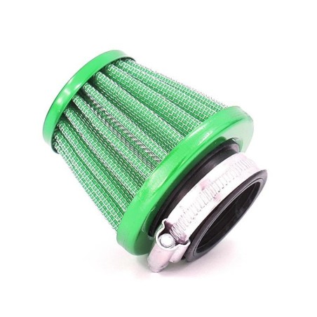 Pièces détachées Dirt bike, Pit bike Filtres à air et filtre essence acier Ã¸38mm - Vert LMR PARTS