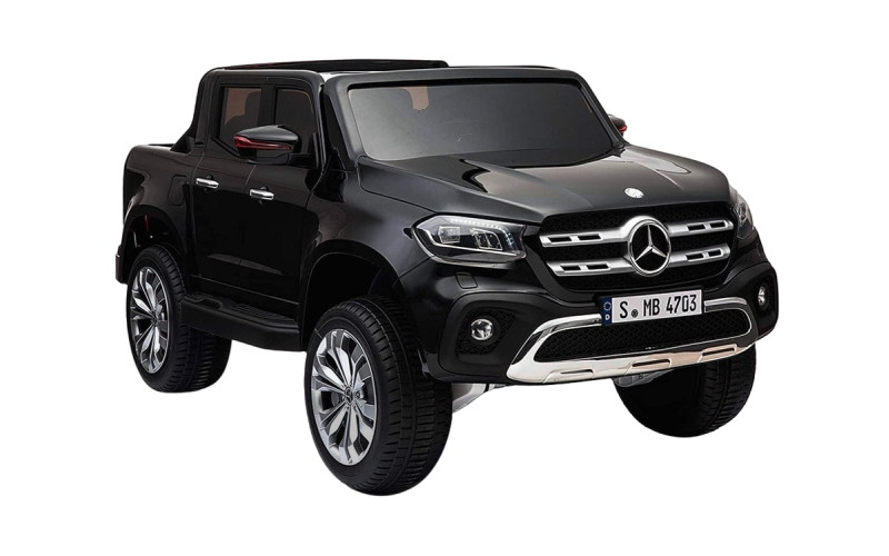 Voiture électrique enfant Mercedes Classe X pickup noir, 4 moteurs 35w, télécommande parentale 2.4 Ghz