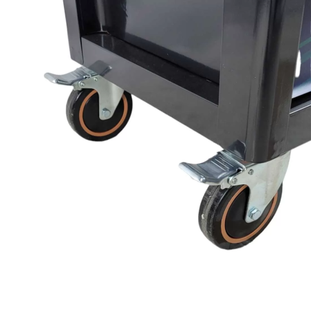 Servante d'atelier Kraftmuller KM-7/6, 7 tiroirs, avec porte latérale - orange