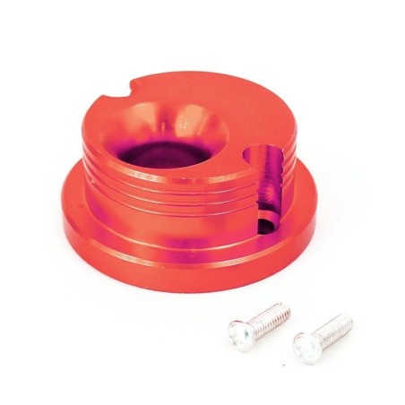 Pièces détachées Dirt bike, Pit bike Adaptateur Filtres à air et filtre essence Pocket bike - Rouge LMR PARTS