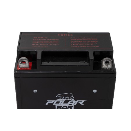 Pièces détachées Dirt bike, Pit bike Batterie Polar Bear AGM 2N9-BS 12V - 9Ah LMR PARTS