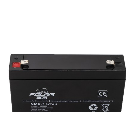 Pièces détachées Dirt bike, Pit bike Batterie Polar Bear AGM NM12-4.5 12V - 4.5Ah LMR PARTS