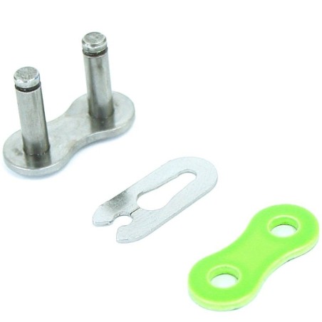 Pièces détachées Dirt bike, Pit bike Chaînes 420 - Vert fluo LMR PARTS