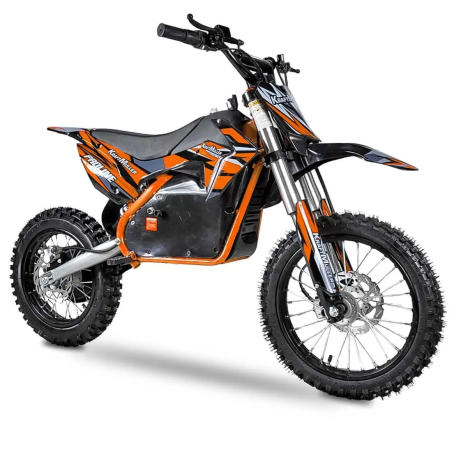 Dirt bike électrique KFR 1200W 12/14" - orange Dirt bike, Pit bike ...