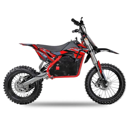 Dirt bike électrique KFR 1200W 12/14" - rouge Dirt bike, Pit bike é...