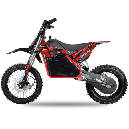 Dirt bike électrique KFR 1200W 12/14" - rouge Dirt bike, Pit bike é...