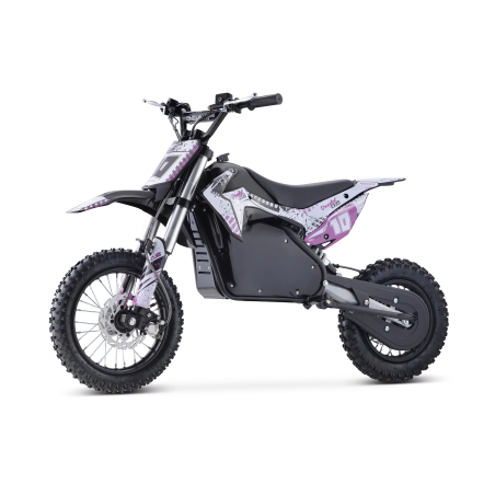 Dirt bike électrique LMR 1200W 12/14" - rose Dirt bike, Pit bike él...