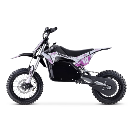 Dirt bike électrique LMR 1200W 12/14" - rose Dirt bike, Pit bike él...
