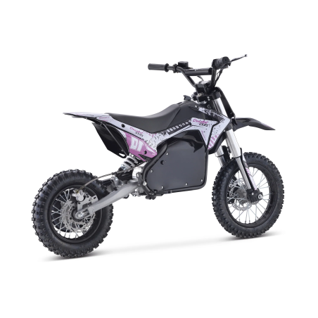 Dirt bike électrique LMR 1200W 12/14" - rose Dirt bike, Pit bike él...