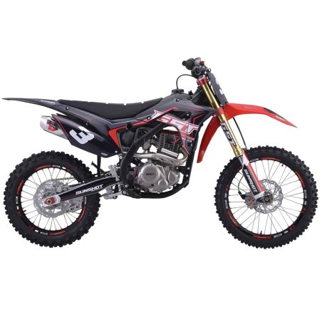 Motocross Gunshot 300cc MX3-R 4V 18/21" - black edition - LeMiniRider