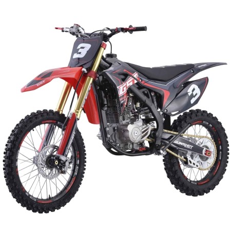 Motocross Gunshot 300cc 18/21" - rouge - LeMiniRider