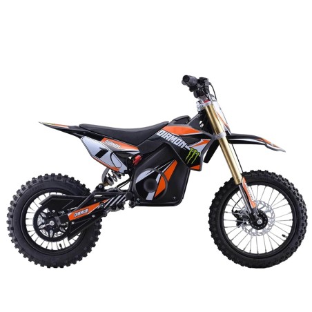 Dirt bike électrique enfant RX 1600w 12/14" - orange - LeMiniRider