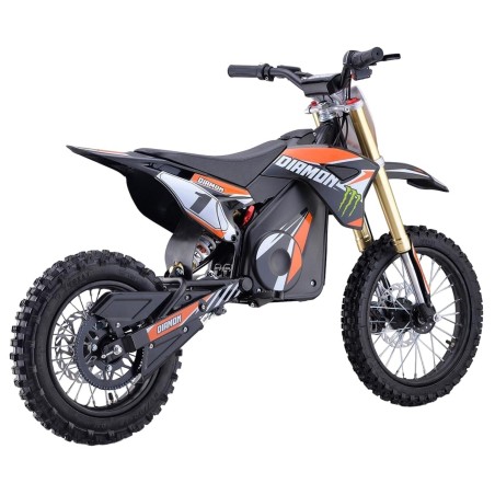 Dirt bike électrique enfant RX 1300w 12/14" - orange - LeMiniRider