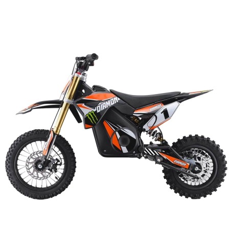 Dirt bike électrique enfant RX 1000W 10/12" N°1 orange - LeMiniRider