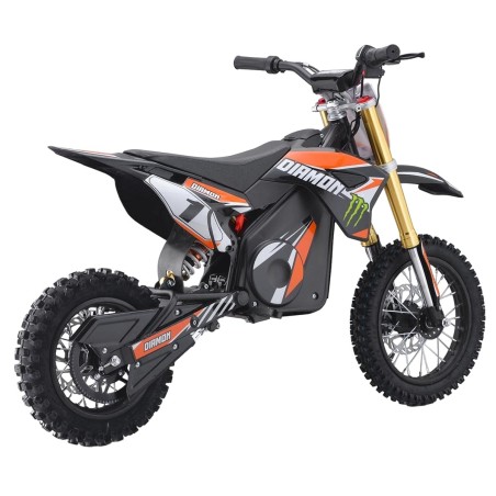 Dirt bike électrique enfant RX 1000W 10/12" N°1 orange - LeMiniRider