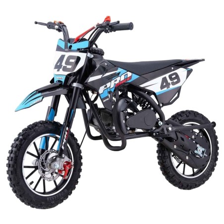 Pocket cross SX 49cc enfant - ProBike - bleu Pocket Bike & Pocket Quad