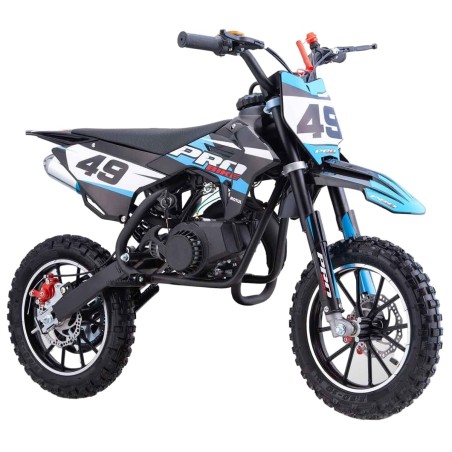 Pocket cross SX 49cc enfant - ProBike - bleu Pocket Bike & Pocket Quad