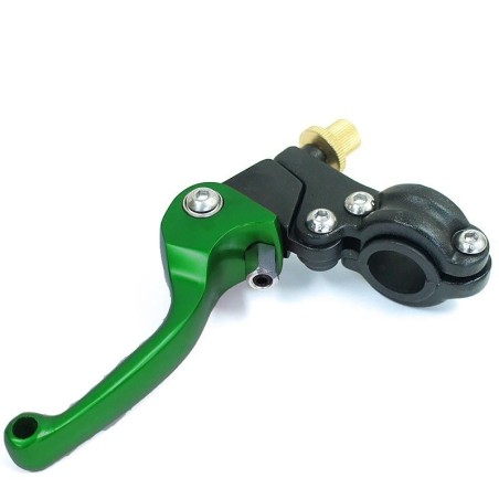 Commandes Levier d'embrayage vert + cocotte LMR PARTS