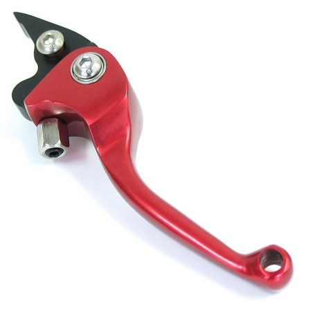Commandes Levier de frein Noir - Rouge LMR PARTS