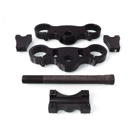 Pièces détachées Dirt bike, Pit bike Tés de fourche 45/48mm + Pontets 28.6mm + Axe LMR PARTS