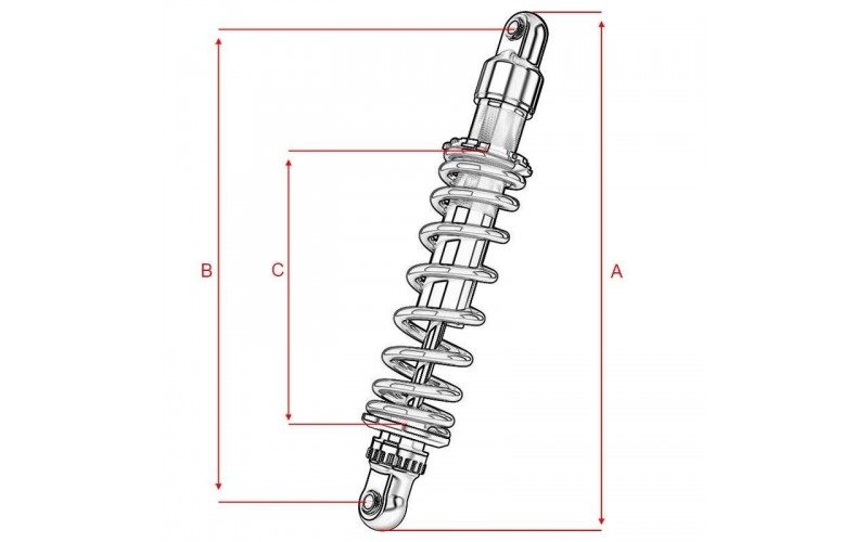 Suspensions monobras 275mm