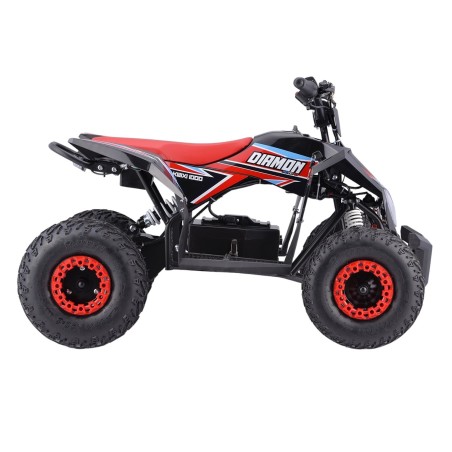 Quad électrique enfant Kwixi 1000W Diamon Motors - rouge Quad enfant