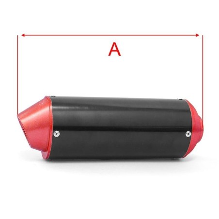 Pièces détachées Dirt bike, Pit bike Lignes complètes et cartouches RACING - Rouge LMR PARTS