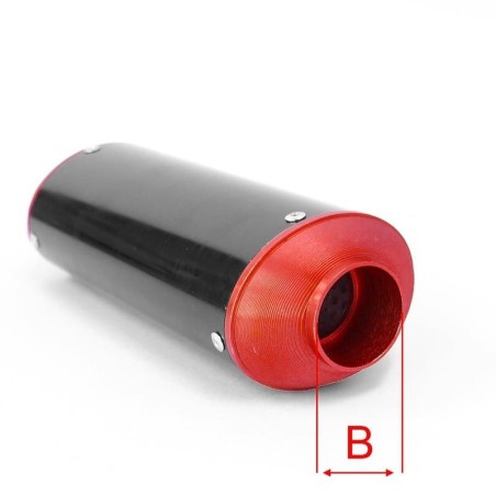 Pièces détachées Dirt bike, Pit bike Lignes complètes et cartouches RACING - Rouge LMR PARTS