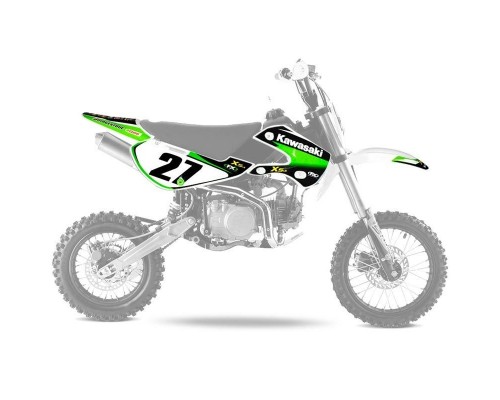 Pièces détachées Dirt bike, Pit bike Kit deco KLX110 - Kawasaki Kawasaki